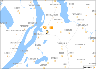 map of Shihu