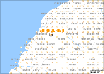 map of Shih-wu-chien