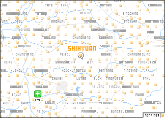 map of Shih-yüan