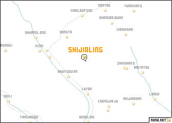 map of Shijialing