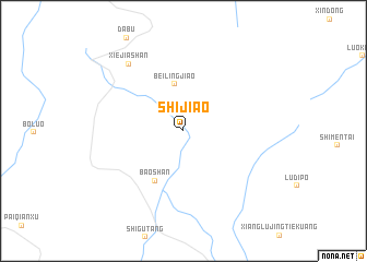 map of Shijiao
