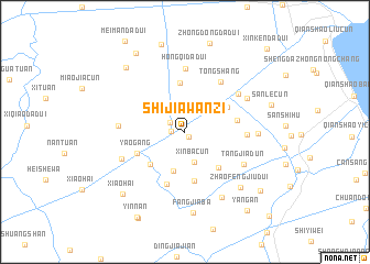 map of Shijiawanzi