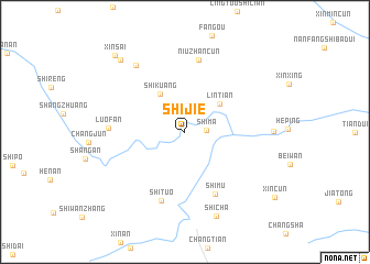map of Shijie