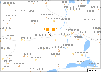 map of Shijing