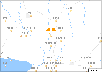 map of Shike