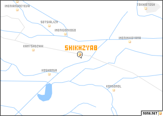 map of Shikhzyab