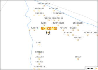 map of Shikongi