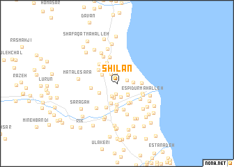 map of Shīlān