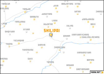 map of Shilipai