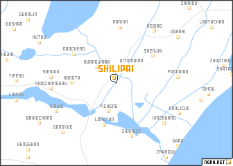 map of Shilipai