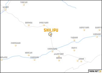 map of Shilipu