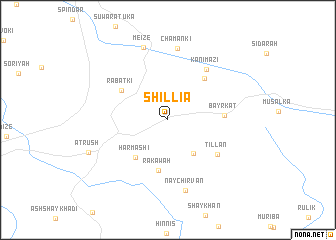 map of Shillia
