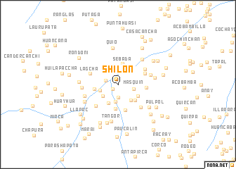 map of Shilon