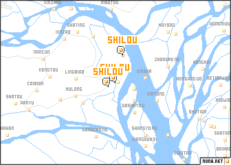 map of Shilou