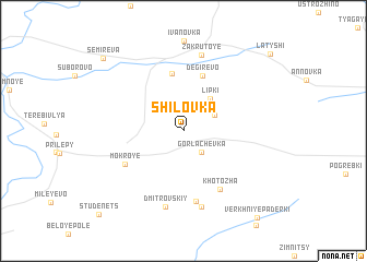 map of Shilovka