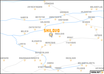 map of Shilovo