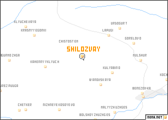 map of Shilozvay