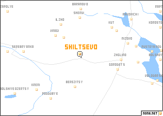 map of Shil\