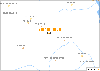 map of Shimapango