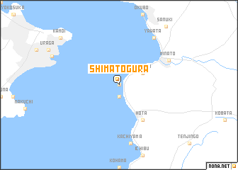 map of Shimatogura