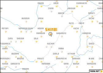 map of Shimbi