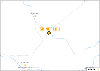 map of Shimenlou