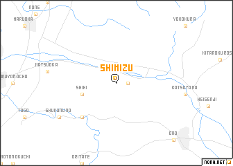 map of Shimizu