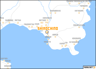 map of Shimochino