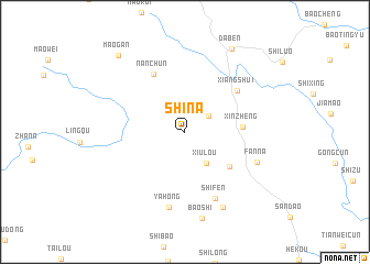 map of Shina