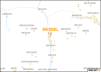 map of Shindal