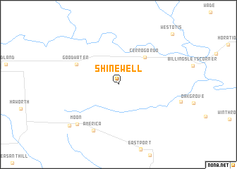 map of Shinewell