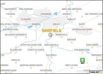 map of Shinfield