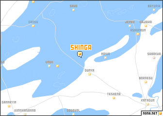 map of Shinga