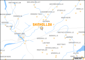 map of Shin Hollow