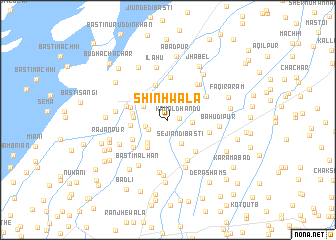 map of Shīnhwāla