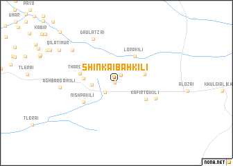 map of Shīnkaibāh Kili