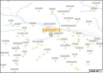 map of Shīn Kats