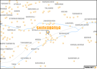 map of Shinko Bānda