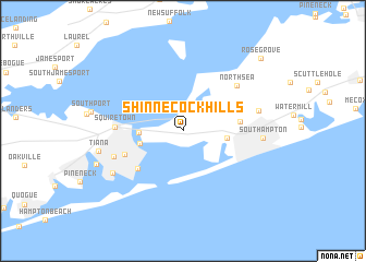 map of Shinnecock Hills