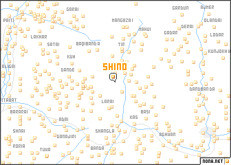 map of Shīno