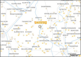 map of Shinrâq