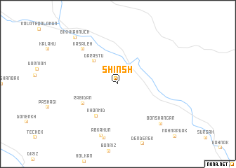 map of Shīnsh