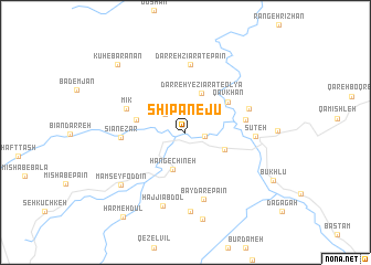 map of Shīpānejū