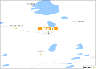 map of Shipitsyno