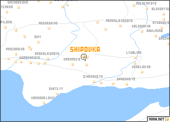 map of Shipovka