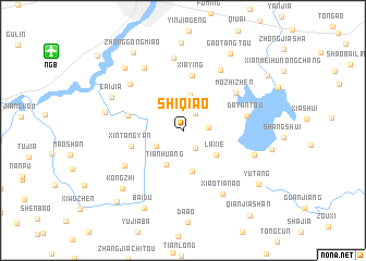 map of Shiqiao