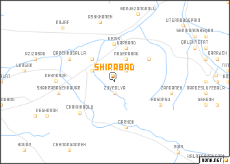 map of Shīrābād