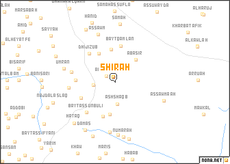 map of Shirah