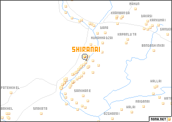 map of Shirānai