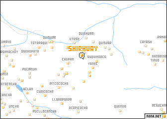 map of Shirhuay